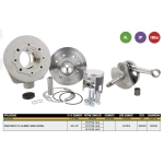 PINASCO 25361002 conversion kit in aluminum VESPA 125 150 200 80 PX PE COSA TS 190 cc long stroke 60 mm 25032941 + 25080826