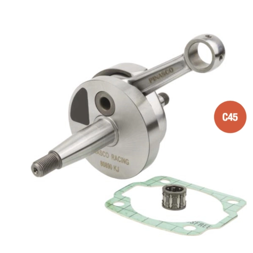 Kurbelwelle PINASCO 25080890, Hub 45 mm, Vorkegel 20 mm, für VESPA 50 NLR SPECIAL PK 50 S Modifikation