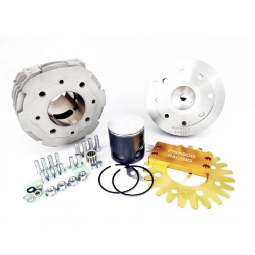 Kit de cilindro de aluminio PINASCO 26031908 MASTER 177 cc carrera 57 para VESPA 125 T5 PX