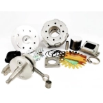 Tuning Kit racing PINASCO 26360018 SLAVE in alluminio 177 cc corsa 57 mm 26031909 + 27082006 VESPA PX 125 T5