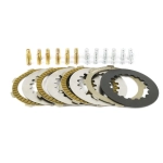 Kit d'embrayage avec disques et 12 ressorts PINASCO 26090663 BULL CLUTCH pour VESPA GRAND CADRE 125 150 160 180 200 RALLY PX PE COSA
