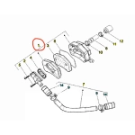 Caja completa del sistema de admisión de aire secundario SAS para VESPA 125 150 200 PX MY a partir de 1998 ro 843957 8439575 convertidor catalítico