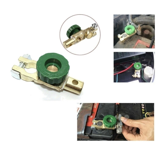 Terminal de desconexión de batería de 12 y 24 voltios para vehículos MOTO GUZZI, motocicletas, autocaravanas y dispositivos antirrobo APE PIAGGIO PORTER.