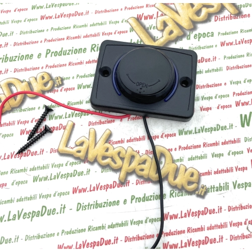 Cargador universal impermeable de 12 y 24 voltios con doble puerto USB, máx. 3 Ah, con cubierta protectora para baúles VESPA, APE, LAMBRETTA, PX, COSA, GS, GT, para coches, motocicletas, scooters, barcos y camiones.