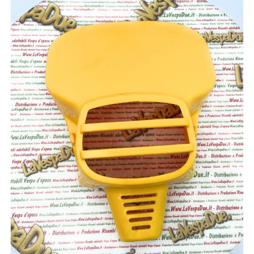Máscara de faro delantero UTAH para ciclomotores PIAGGIO 50 CIAO, cubierta de faro de plástico y portamatrículas (stock antiguo)