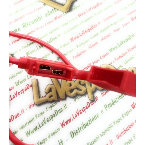 Flachsicherungshalter, Standardausführung, 6, 12 oder 24 Volt, für Vespa, Ape, Lambretta, Fiat, Auto, Motorrad und Roller