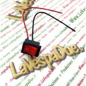 Interrupteur universel 6V 12V 24V 110V 240V pour applications génériques VESPA APE LAMBRETTA voiture moto scooter modification déviateur