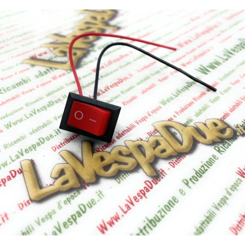 Interrupteur universel 6V 12V 24V 110V 240V pour applications génériques VESPA APE LAMBRETTA voiture moto scooter modification déviateur