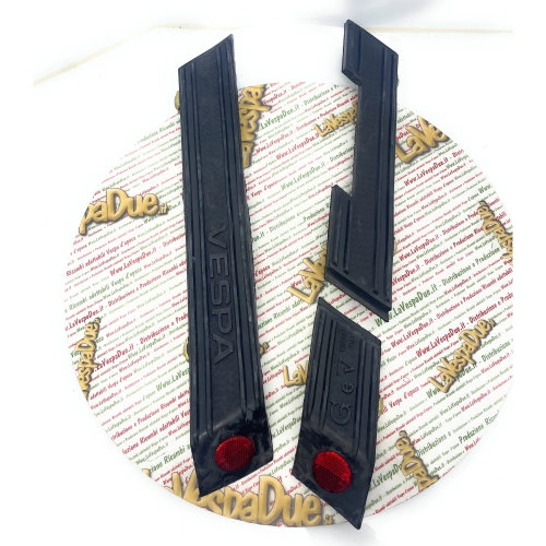 Ensemble de baguettes de protection adhésives en caoutchouc noir pour pare-chocs, garde-boue et capots de VESPA 50 90 125 SPECIAL PRIMAVERA ET3, moulures de carrosserie