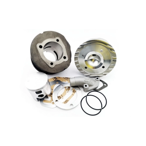 Gruppo termico GORI Ø 66 mm per INNOCENTI LAMBRETTA 200 GT SPORT in ghisa perlitica con nuova testa radiale SUPER COOL per carter stretti 31030201