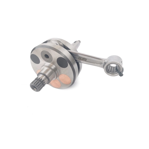 Albero motore GORI corsa 58 mm per INNOCENTI LAMBRETTA 125 150 200 biella 107 mm cono volano grande montabile anche su cono piccolo 31080361