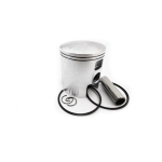 Pistón GORI de doble anillo Ø 66 mm con anillos cromados para INNOCENTI LAMBRETTA 200 para cilindros de hierro fundido Gori 200 cc 31121201