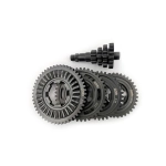 Kit de engranajes de relación cerrada GORI para INNOCENTI LAMBRETTA con dientes aumentados Z 50 41 38 36 que ayuda a reducir el salto entre una marcha y otra 31272000