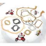 Engine crankcase gaskets 200 for VESPA APE MP CAR with mixer