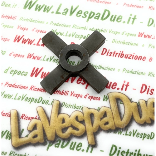 Kreuzgelenk für VESPA 98 V98T 125 V1T bis V11T von 1948 bis 1950 bis zum V18M-Motor mit 6 mm Dicke zur Befestigung mit Stift