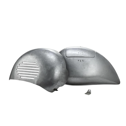 Paar seitliche Eisenverkleidungen für VESPA 150 GS VS1T VS2T VS3T mit externen Kabeln, rechts und links