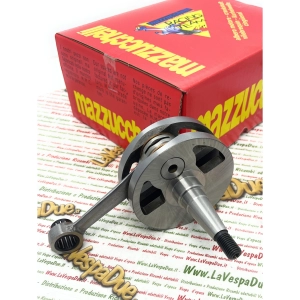 Albero Motore MAZZUCCHELLI AMT 136 per VESPA 125 VNA corsa 54 mm masse tonde e biella interasse 105 mm
