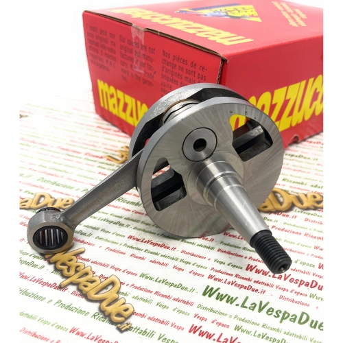 Albero Motore MAZZUCCHELLI AMT 136 per VESPA 125 VNA corsa 54 mm masse tonde e biella interasse 105 mm