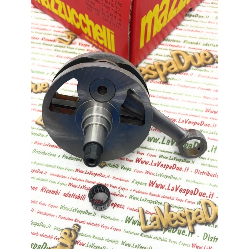 Albero Motore MAZZUCCHELLI AMT 136 per VESPA 125 VNA corsa 54 mm masse tonde e biella interasse 105 mm