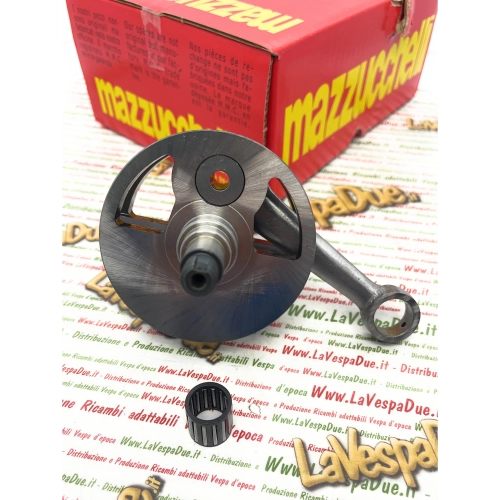 Albero Motore MAZZUCCHELLI AMT 136 per VESPA 125 VNA corsa 54 mm masse tonde e biella interasse 105 mm