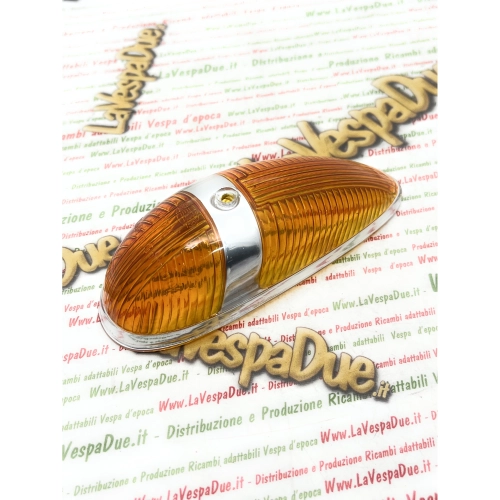 Blinkerglas für Motorhaube VESPA 125 150 160 VNA VNB GS VBA VBB, passend für alle Modelle und auch für Beiwagen