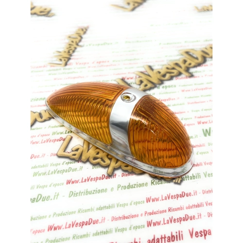 Blinkerglas für Motorhaube VESPA 125 150 160 VNA VNB GS VBA VBB, passend für alle Modelle und auch für Beiwagen