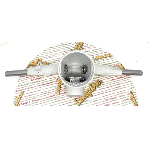 Guidon complet pour Vespa 50 NLR avec phare rond et modification pour support de pompe de frein à disque avant