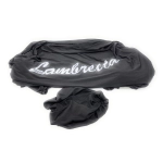 Telo coprilambretta Copri scooter LAMBRETTA NERO antipolvere antigraffio dal 1946 in poi A B C D DL LI TV SX SPECIAL 50 125 150 180 200