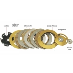 Clutch 12-R FABBRI RACING 6 12 18 springs complete for VESPA 50 NLR SPECIAL 125 PRIMAVERA ET3 PK 50 125 XL RUSH N APE 50