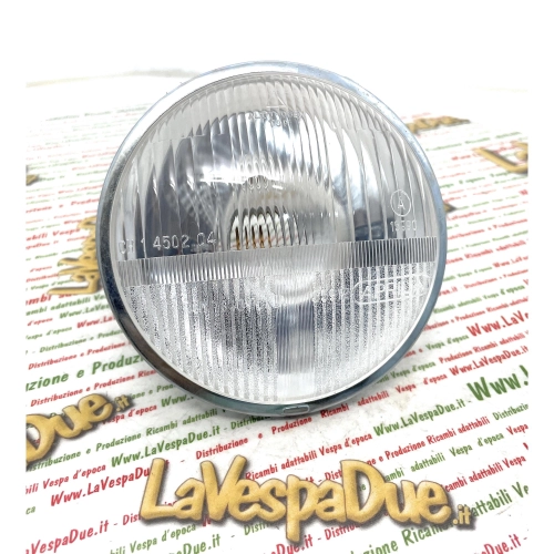 APRILIA FACMA Headlight Assembly for VESPA 50 90 V5A1T V9A1T NLRS 1st Series DGM 7340 PCXLA ro 101321 - 070683 complete Ø 105 mm in plastic with approval