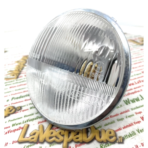 APRILIA FACMA Headlight Assembly for VESPA 50 90 V5A1T V9A1T NLRS 1st Series DGM 7340 PCXLA ro 101321 - 070683 complete Ø 105 mm in plastic with approval