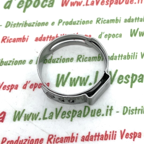 Hose clamp for secondary air system pipe for VESPA 125 150 200 PX MY from 1998 onwards ro CM001905 and various catalytic converter applications