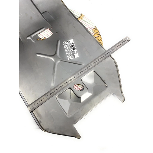 Escudo completo con plataforma para estriberas ECONÓMICA para VESPA 50 NLR 125 PRIMAVERA ET3 adaptable a VESPA SPECIAL
