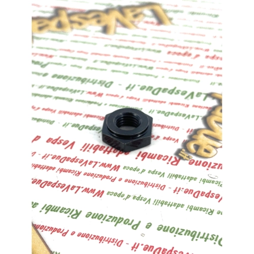 Burnished metal front wheel axle locking nut for VESPA 98 125 150 V98 V1 V15 V30 V33 VU VM VN VNA VNB VNC VNL VL VB1 VS APE A1 A15 AB AC AE AD APA APB APC
