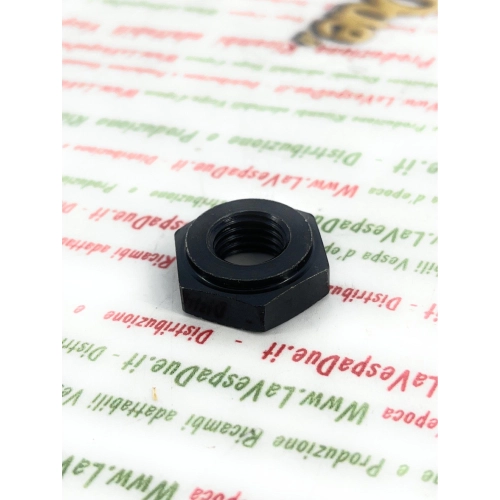 Burnished metal front wheel axle locking nut for VESPA 98 125 150 V98 V1 V15 V30 V33 VU VM VN VNA VNB VNC VNL VL VB1 VS APE A1 A15 AB AC AE AD APA APB APC