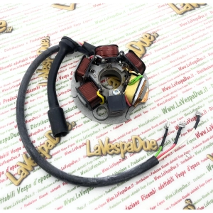 Originaler Spulenträger für VESPA PK 50 VMX5T Elektrostarter von 1982 bis 1984 APE 50 FL FL2 FL3 EUROPA RST MIX ro 199500 497651