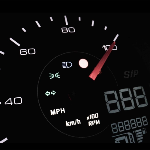 SIP 50000221 TACHO KARACHO Tachometer Drehzahlmesser für VESPA 80 125 150 200 PX E arcobaleno LUSSO 98 MY auch passend für GTV GT60 160 km/h 16000 U/min