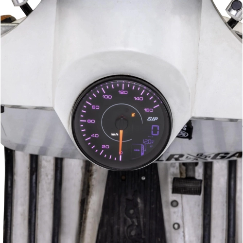 SIP 50000221 TACHO KARACHO Tachometer Drehzahlmesser für VESPA 80 125 150 200 PX E arcobaleno LUSSO 98 MY auch passend für GTV GT60 160 km/h 16000 U/min