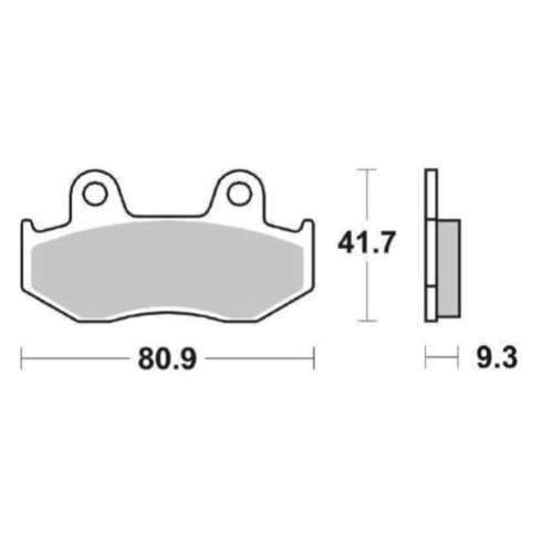 SBS 125Hf front brake pads HONDA SH SUZUKI BURGMAN