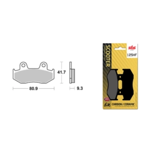SBS 125Hf front brake pads HONDA SH SUZUKI BURGMAN