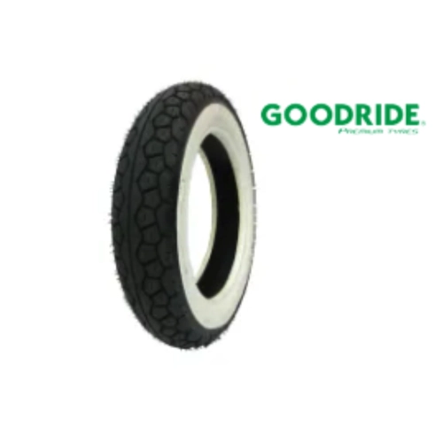 GOODRIDE whitewall pneumatic tire 3.50 8 " 42J TL for VESPA APE and LAMBRETTA