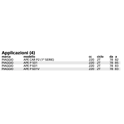 DR ø 69 mm KT00019 thermal group for APE 220 CAR P2 P501 P601 VP 501 601 601V for crankshaft stroke 60 mm 18 mm oversized cast iron pin
