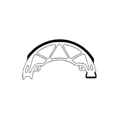 GRIMECA HUB BRAKE SHOES 140 X 25 MM