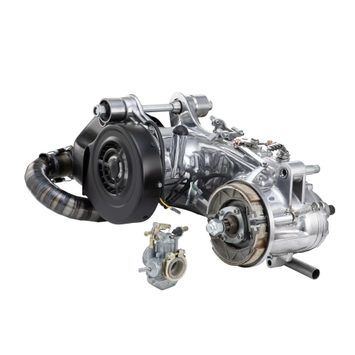 Nuevo motor completo UNI Auto para LAMBRETTA 200 DL GP SX TOURING pulido
