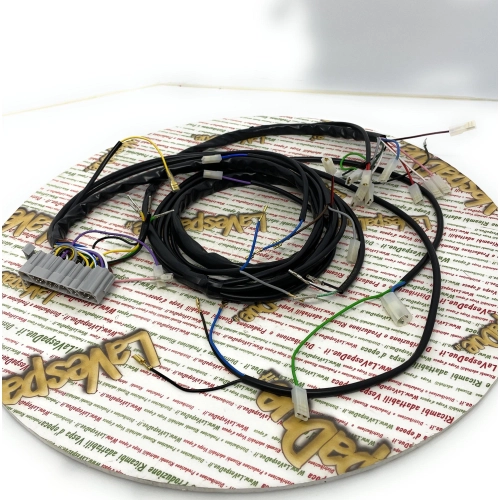 Sistema eléctrico para VESPA PX 125 T5 ELESTART para el mercado alemán con volante de inercia de 5 cables, fabricado artesanalmente en Italia.