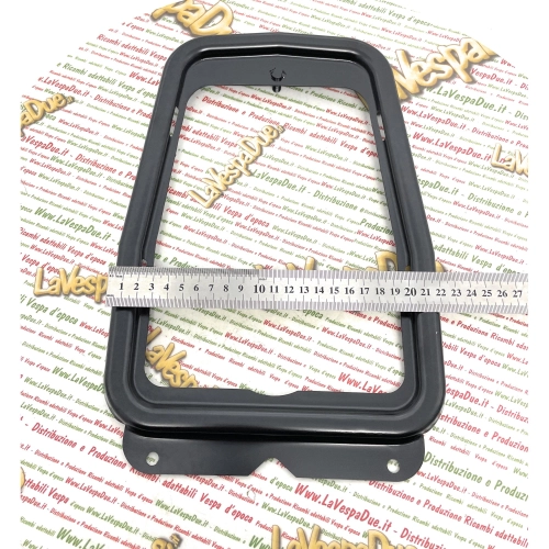 Placa portaequipajes para cojín de asiento trasero VESPA 50 90 125 N primera serie V5A1T carrocería pequeña para depósito con rosca