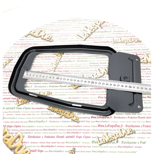 Placa portaequipajes para cojín de asiento trasero VESPA 50 NLR VESPA SPECIAL depósito sin rosca