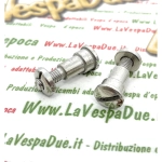 Par de tornillos de cabeza ranurada para fijación de palanca para VESPA 125 VNB3T en adelante, 150 VBA VBB, 150 GS VS5 GL, 160 GS VSB, ro 014629. Fabricación italiana.