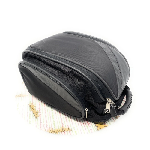 Maleta trasera Thunder Case para VESPA LAMBRETTA MOTO GUZZI MOTOM HONDA HARLEY DAVIDSON, completa con sistema de liberación rápida y llaves universales.