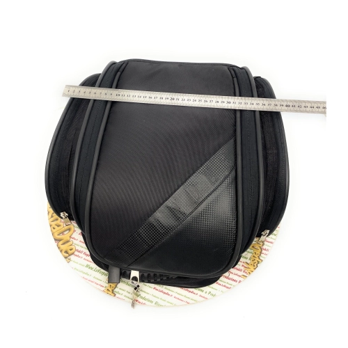 Maleta trasera Thunder Case para VESPA LAMBRETTA MOTO GUZZI MOTOM HONDA HARLEY DAVIDSON, completa con sistema de liberación rápida y llaves universales.